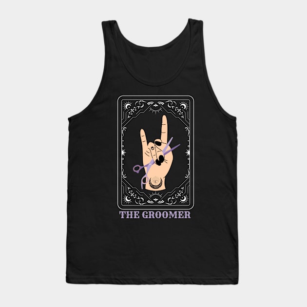 The Dog Groomer Tank Top by DDT Shirts